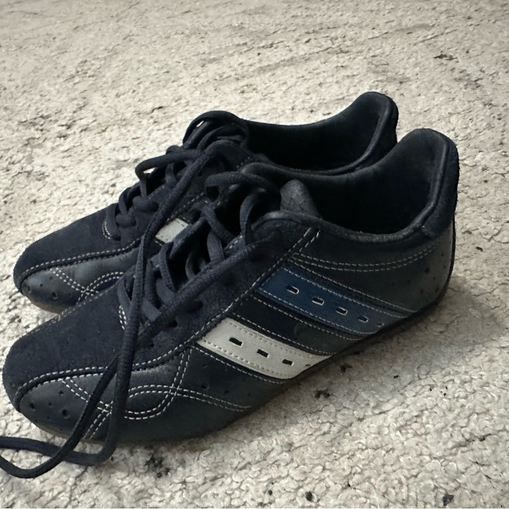 Quick Stylish Blue Women's Sneakers GLD Made In Italy Size 5 - Picture 4 of 5
